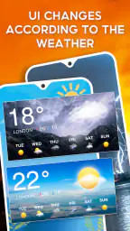 Vejrudsigt, Live Vejr screenshot
