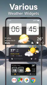 Vejrudsigt - lokal vejr-app screenshot