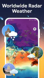 Vejrudsigt - Radar og widgets screenshot