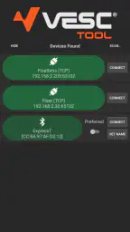 VESC Tool screenshot