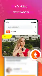 Video Downloader & Afspiller screenshot
