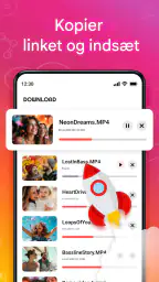 Video Downloader & Afspiller screenshot