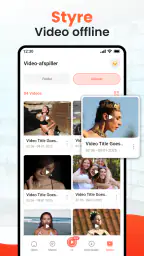 Video Downloader og -afspiller screenshot