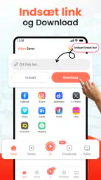 Video Downloader og -afspiller screenshot