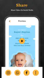 Video Invitation Card Maker screenshot