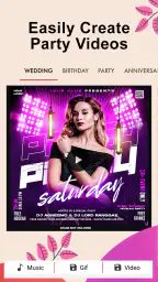 Video Invitation Studio E-kort screenshot