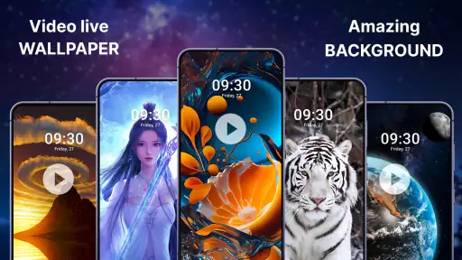 Video live wallpaper Set Video screenshot