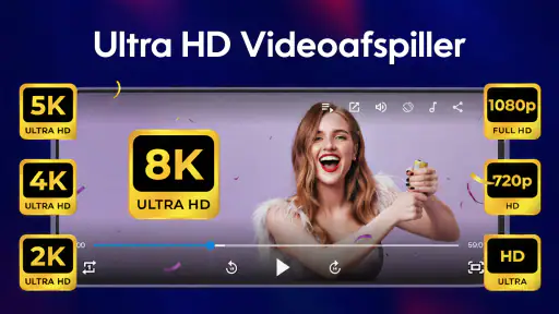 Video- og musikafspiller screenshot
