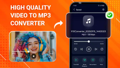Video To Audio & Mp3 Cutter screenshot