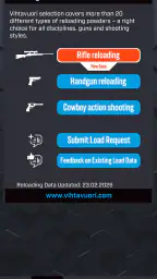 Vihtavuori Reload screenshot
