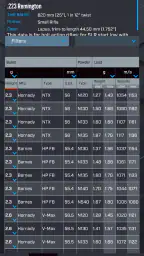Vihtavuori Reload screenshot