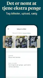 Vinted: pre-loved markedsplads screenshot