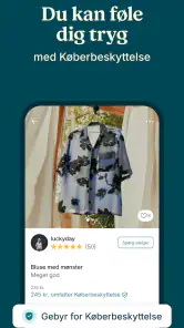Vinted: pre-loved markedsplads screenshot