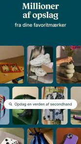 Vinted: pre-loved markedsplads screenshot