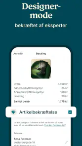 Vinted: pre-loved markedsplads screenshot