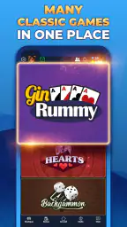 VIP Games: Gin Rummy, Hearts screenshot