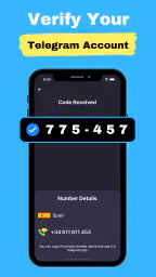 Virtual Number for Telegram screenshot