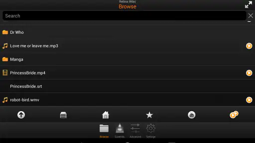 VLC Remote screenshot