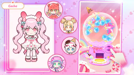 Vlinder Gacha Dressup for Kids screenshot
