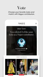 Vogue screenshot