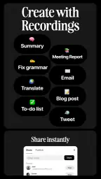 Voicenotes screenshot