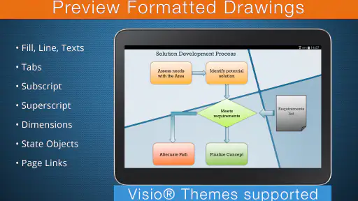VSD Viewer for Visio Drawings screenshot