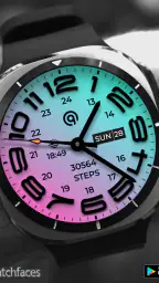 W6 Field Watch Face Wear OS 5+ screenshot