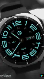 W6 Field Watch Face Wear OS 5+ screenshot