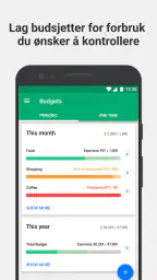 Wallet - Budsjett Tracker screenshot