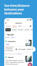 Wanderlog - Trip Planner App screenshot