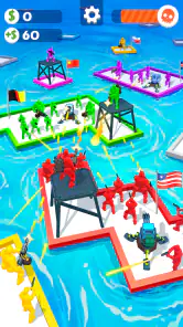 War of Rafts: Crazy Sea Battle screenshot
