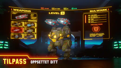 War Robots PvP flerspiller screenshot