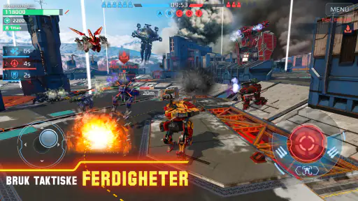 War Robots PvP flerspiller screenshot