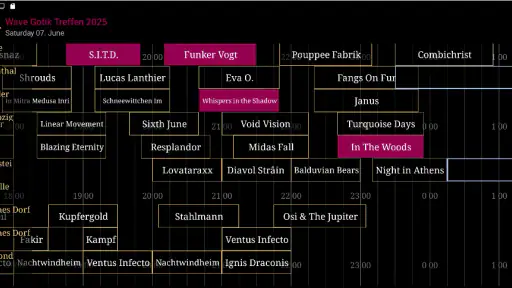 Wave Gotik Treffen 2026 screenshot