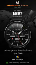 WFP 161 Luxury watch face screenshot
