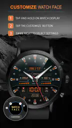 WFP 161 Luxury watch face screenshot