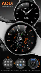 WFP 161 Luxury watch face screenshot