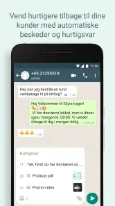 WhatsApp Business screenshot