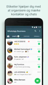 WhatsApp Business screenshot