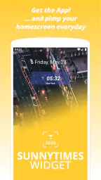 Widget: Sunrise & Sunset Times screenshot