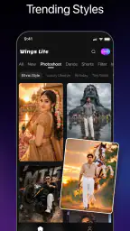 Wings Lite:AI Photo&Video screenshot