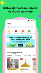 Wish: Køb og spar screenshot