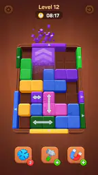 Wood Away, Block Jam screenshot