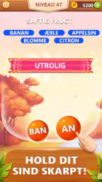Word Bubble - Ordspil screenshot