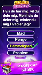 Word Riddles - offline ordspil screenshot