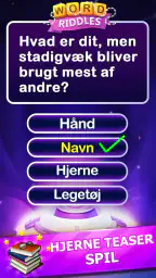 Word Riddles - offline ordspil screenshot