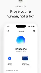 World App - Real Human Network screenshot