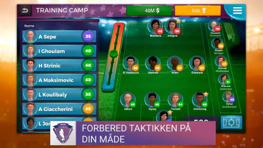 WSM - Women's Soccer Manager screenshot