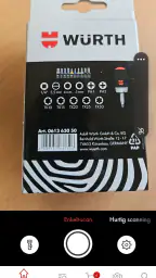 Würth App screenshot