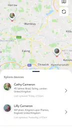Xplora screenshot